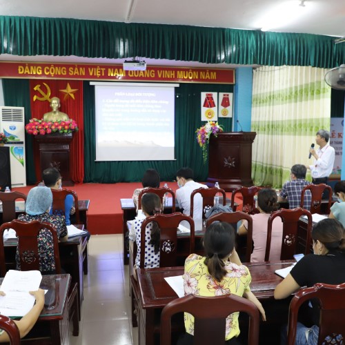 CDC Bắc Ninh tổ chức tập huấn Tiêm chủng vắc xin phòng COVID-19