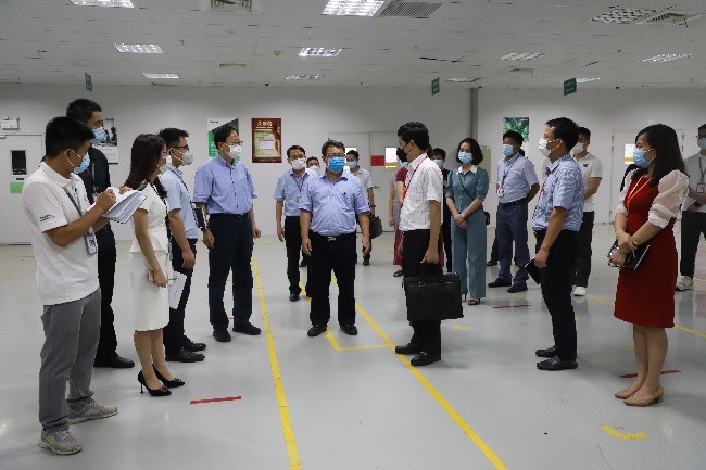 Xây dựng phương án ứng phó khi phát hiện ca bệnh COVID-19 tại Công ty Goertek