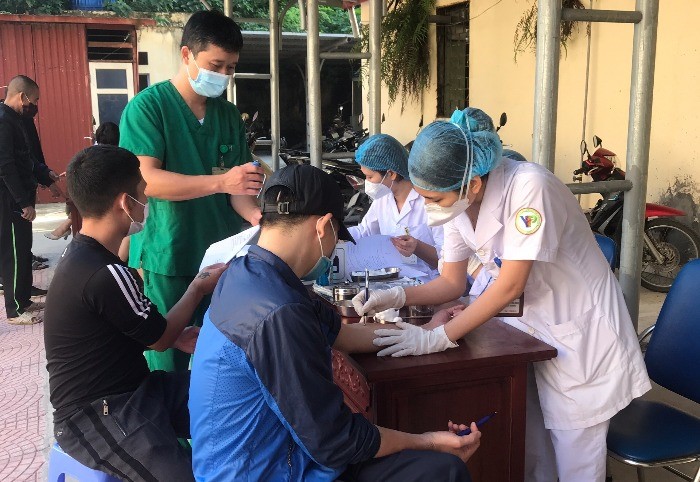 Hơn 300 người đang điều trị tại cơ sở Methadone được khám sàng lọc, phát hiện chủ động bệnh lao, lao tiềm ẩn năm 2021