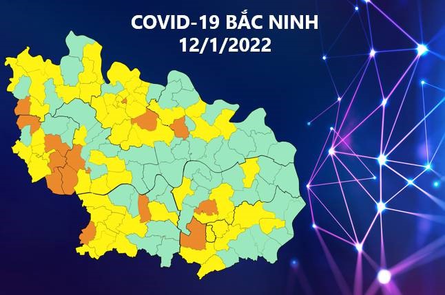 Cập nhật dịch COVID-19 tỉnh Bắc Ninh (12/1/2022)