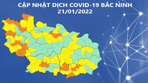 Cập nhật dịch COVID-19 tỉnh Bắc Ninh (21/01/2022)