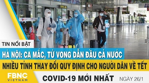 Sáng 26/1: Hơn 4.600 ca COVID-19 nặng đang điều trị; Lâm Đồng có F0 đầu tiên nhiễm biến chủng Omicron