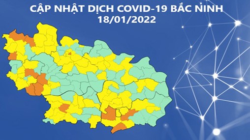 Cập nhật dịch COVID-19 tỉnh Bắc Ninh (18/01/2022)
