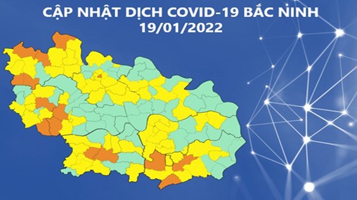 Cập nhật tình hình dịch COVID-19 tỉnh Bắc Ninh (19/01/2022)