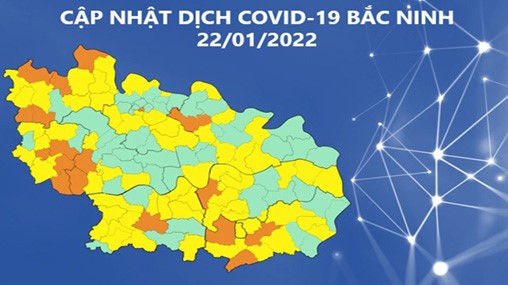 Cập nhật dịch COVID-19 tỉnh Bắc Ninh (22/01/2022)