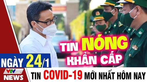 Sáng 24/1: Hơn 4.700 ca COVID-19 nặng đang điều trị; Bình Dương có F0 đầu tiên nhiễm biến chủng Omicron