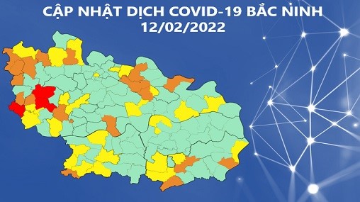 Cập nhật tình hình dịch COVID-19 tỉnh Bắc Ninh (12/02/2022)
