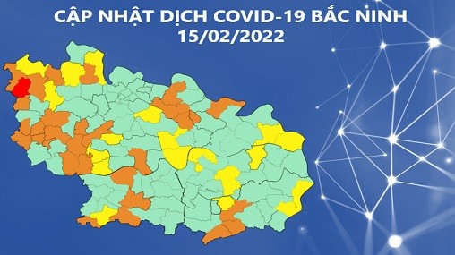 Cập nhật dịch COVID-19 tỉnh Bắc Ninh (15/02/2022)