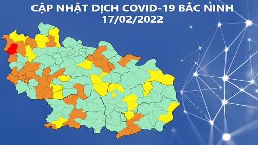 Cập nhật dịch COVID-19 tỉnh Bắc Ninh (17/02/2022)