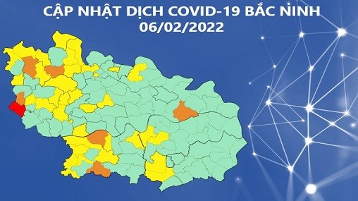 Cập nhật tình hình dịch COVID-19 tỉnh Bắc Ninh (6/2/2022)