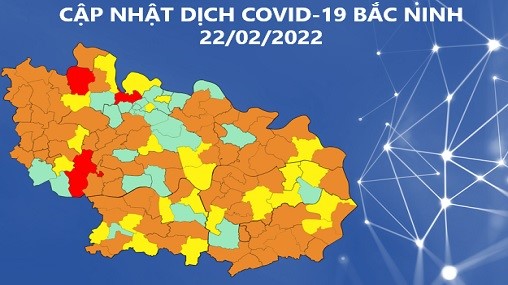 Cập nhật dịch COVID-19 tỉnh Bắc Ninh (22/02/2022)