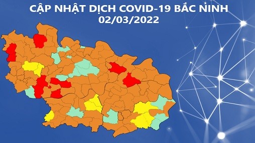 Cập nhật dịch COVID-19 tỉnh Bắc Ninh (2/3/2022)
