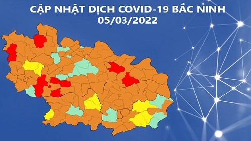 Cập nhật dịch COVID-19 tỉnh Bắc Ninh (5/3/2022)
