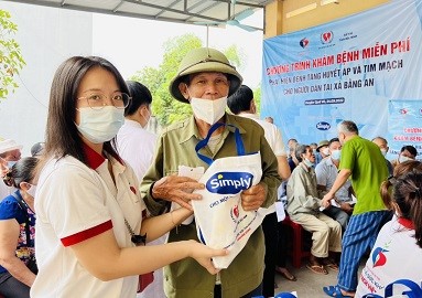 Khám miễn phí, phát hiện các bệnh tăng huyết áp và tim mạch hưởng ứng Ngày Tim mạch thế giới 29/9/2022