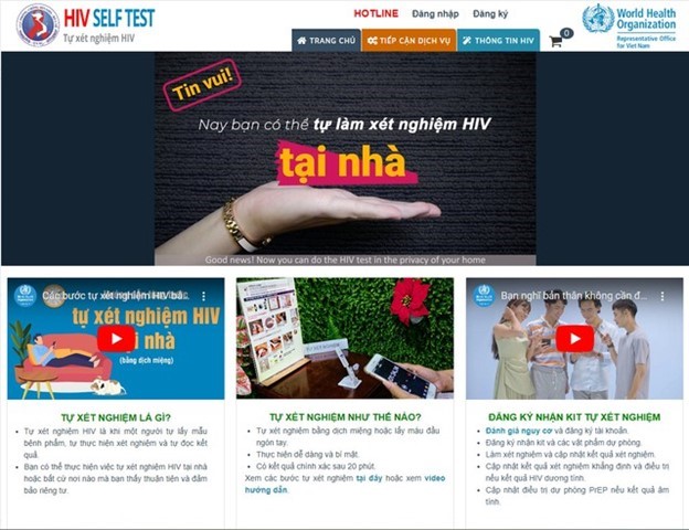 Bắc Ninh đẩy mạnh công tác truyền thông mô hình tự xét nghiệm HIV miễn phí thông qua hệ thống website