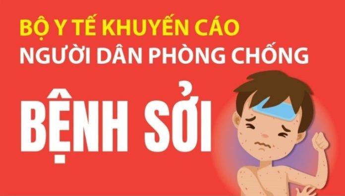 Infographic khuyến cáo phòng chống bệnh Sởi
