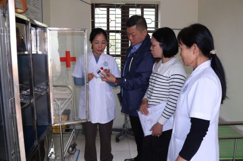 Giám sát công tác chăm sóc sức khỏe sinh sản tại Trạm Y tế Tây Yên Tử và Tuấn Đạo