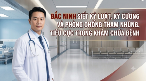 Sở Y tế tăng cường kiểm tra kỷ luật, kỷ cương và phòng, chống tiêu cực trong khám bệnh, chữa bệnh