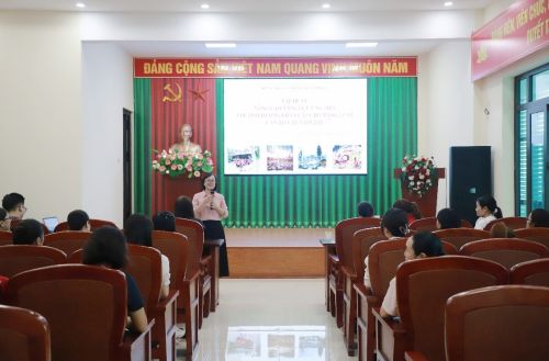 Tập huấn nâng cao năng lực ứng phó dinh dưỡng trong tình huống khẩn cấp cho cán bộ y tế Bắc Ninh