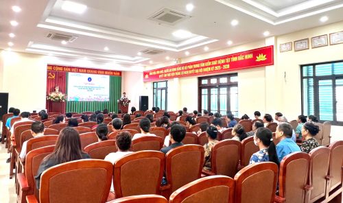 Bắc Ninh: Tập huấn hướng dẫn xây dựng môi trường không khói thuốc tại nơi làm việc năm 2026