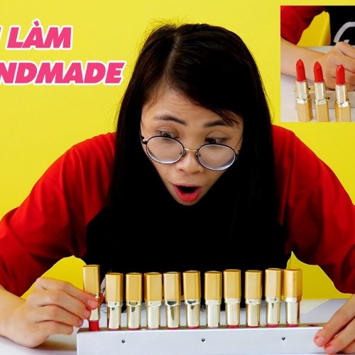 Hướng Dẫn Làm Son Handmade (Cách Mới) – Làm 20 Cây Son Chuẩn Bị Tặng Big Game
