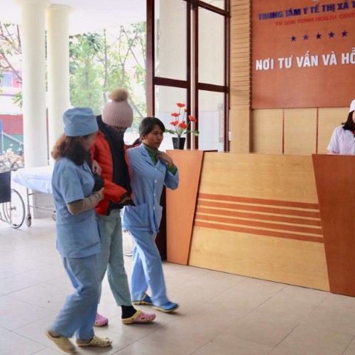 Trung tâm y tế TX Từ Sơn thành lập tổ Công tác xã hội phục vụ người bệnh