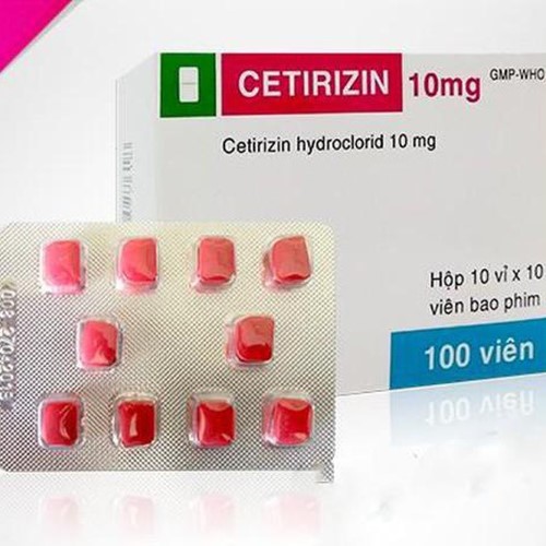Đình chỉ lưu hành thuốc Cetirizine tablets 10 mg