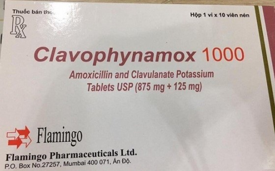 Thu hồi thuốc viên nén bao phim Clavophynamox 1000 và thu hồi 4 loại mỹ phẩm