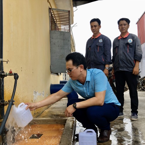 Ngoại kiểm chất lượng nước sạch sử dụng cho mục đích sinh hoạt