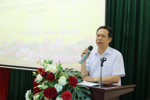 Hội nghị sơ kết công tác y tế 6 tháng đầu năm và phương hướng nhiệm vụ 6 tháng cuối năm 2020