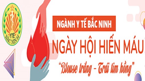 Chương trình hiến máu tình nguyện ngành y tế Bắc Ninh 2022