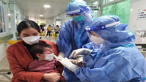 Quan tâm đối tượng trẻ em mắc COVID-19