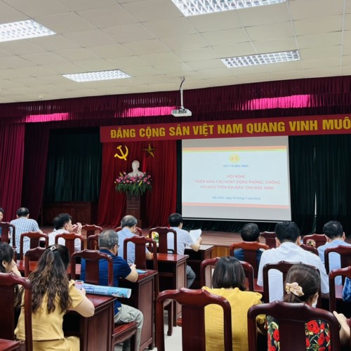 Hội nghị triển khai các hoạt động phòng chống HIV/AIDS trên địa bàn tỉnh Bắc Ninh