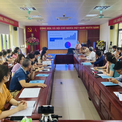 Tập huấn Nâng cao năng lực giám sát ca bệnh vec tơ truyền bệnh Sốt xuất huyết, Sốt rét