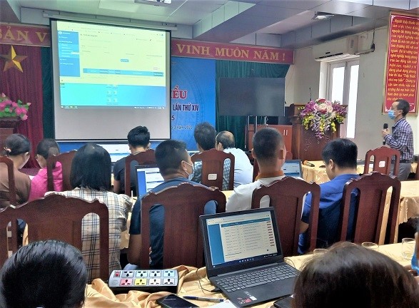 Tập huấn hệ thống quản lý thông tin người nhiễm HIV