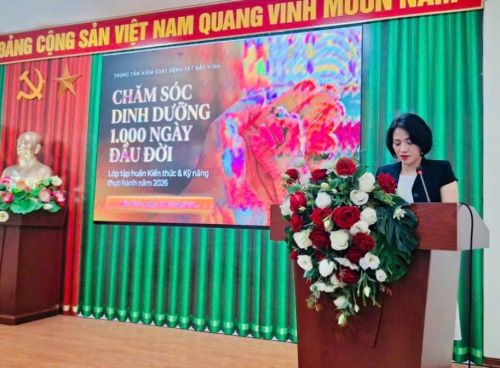 Bắc Ninh tập huấn nâng cao kiến thức, kỹ năng chăm sóc dinh dưỡng 1.000 ngày đầu đời