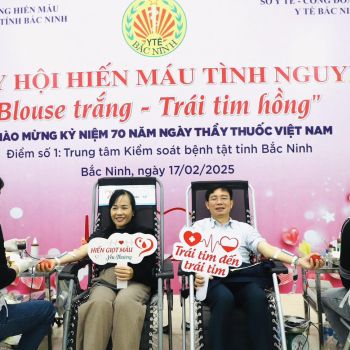 Tổ chức ngày hội hiến máu tình nguyện năm 2025