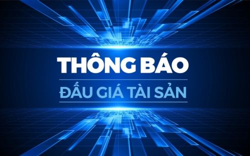 Thông báo Kết quả lựa chọn tổ chức hành nghề đấu giá tài sản