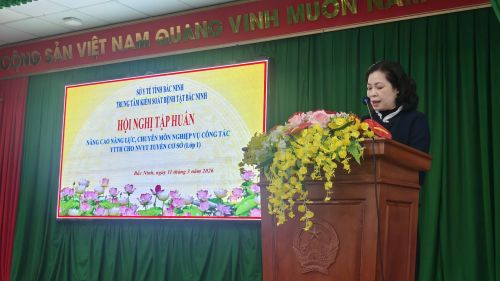 Tập huấn nâng cao năng lực chuyên môn về công tác y tế trường học cho nhân viên y tế tuyến cơ sở