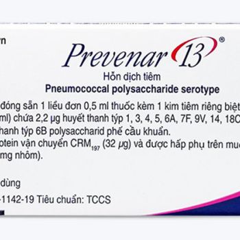 Vắc xin Prevenar 13 (Bỉ)