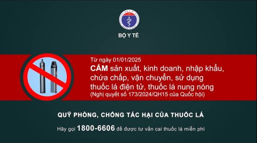 [TV Sport]: Cấm sản xuất, kinh doanh, nhập khẩu, chứa chấp, vận chuyển, sử dụng thuốc lá điện tử, thuốc lá nung nóng