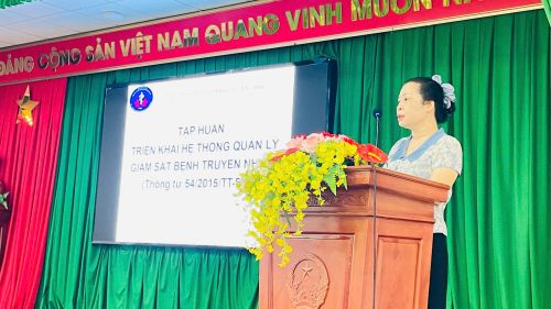 Tập huấn triển khai Hệ thống quản lý giám sát bệnh truyền nhiễm năm 2026