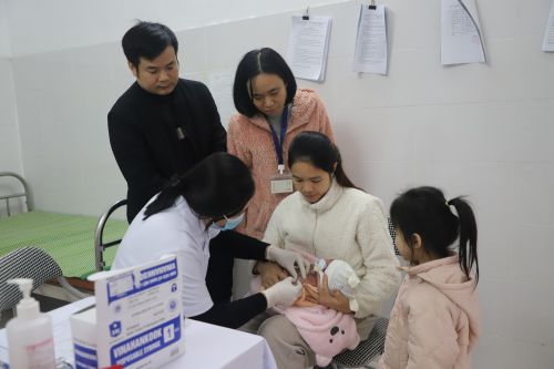 Trạm y tế phường Võ Cường triển khai chiến dịch tiêm chủng mở rộng tháng 3 năm 2026