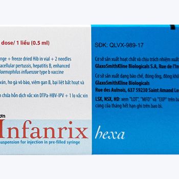 Vắc xin Infanrix Hexa (Bỉ)