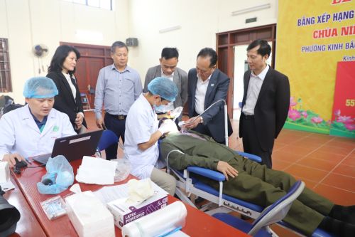 Viện Răng Hàm Mặt Trung ương Hà Nội điều tra sức khỏe răng miệng tại tỉnh Bắc Ninh