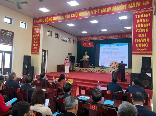 Tổ chức 14 lớp tập huấn nâng cao năng lực về công tác Bảo trợ xã hội